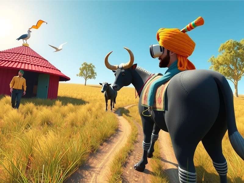 Punjabi Farm Adventure VR features